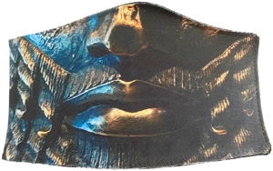 Assyrian Mask - Face of Sargon of Akkad Assyrian Mask - Face of Sargon of Akkad