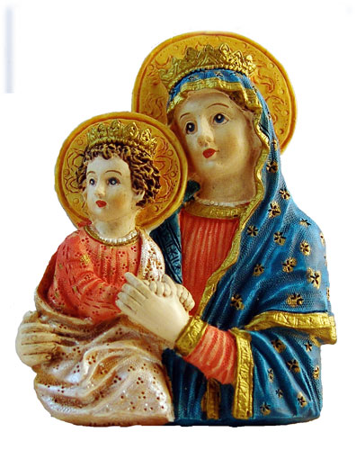 St. Mary and baby Jesus magnet St. Mary and baby Jesus magnet